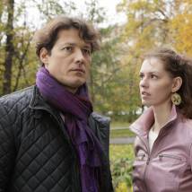 Николай Коробов и Лянка Грыу в сериале "Женщины на грани"