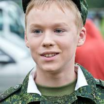 Илья Плисов на съемках фильма "Путевка в жизнь"