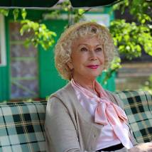 Светлана Немоляева на съемках сериала "Земский доктор. Возвращение"