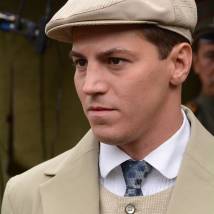 Гела Месхи на съемках сериала "Волчье солнце"
