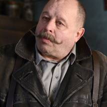 Владимир Ильин на съемках сериала "Волчье солнце"