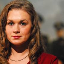 Светлана Колпакова на съемках сериала "Обнимая небо"