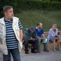 На съемках фильма "Причал Любви и Надежды"