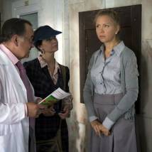 Яна Шивкова на съемках фильма "Причал Любви и Надежды"