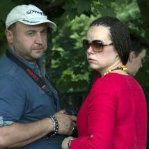 На съемках фильма "Причал Любви и Надежды"