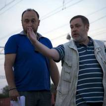 На съемках фильма "Причал Любви и Надежды"