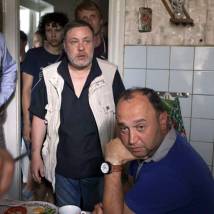 На съемках фильма "Причал Любви и Надежды"
