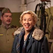 Татьяна Мухина на съемках сериала "Марьина Роща 2"