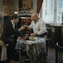 Нодар Джанелидзе и Михаил Богдасаров в фильме "С осенью в сердце"