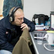 Дмитрий Сорокин на съемках фильма "Ты заплатишь за все"