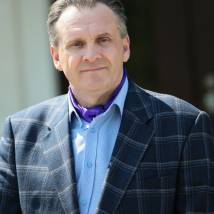 Игорь Головин на съемках фильма "Бесславные придурки"