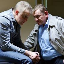 Сергей Горобченко на съемках сериала "Чужой"