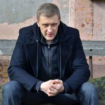 Сергей Горобченко на съемках сериала "Чужой"