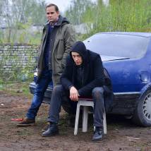 Сергей Горобченко на съемках сериала "Чужой"
