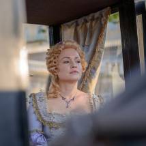 Светлана Фролова на съемках сериала "Великая"