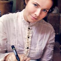 Екатерина Гусева на съемках фильма "Излечить страх"