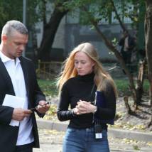 Владимир Епифанцев на съемках фильма "Захват"