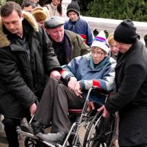 На съемках фильма "Чудотворец"