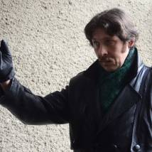 Дмитрий Мухамадеев на съемках фильма "Чудотворец"