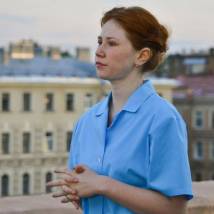 На съемках фильма "Тест на беременность"