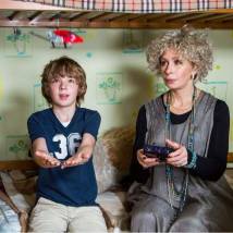 Руслан Щедрин и Татьяна Васильева на съемках сериала "Сватьи"