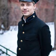 Александр Головин на съемках альманаха "Елки 1914"