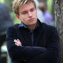 Александр Петров на съемках сериала "Метод"