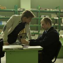 Александр Петров на съемках сериала "Метод"