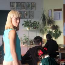 Светлана Смирнова-Марцинкевич на съемках сериала "Обратная сторона луны 2"