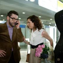 Сергей Маковецкий и Алиса Хазанова в сериале "Родина"