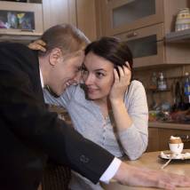 Сергей Горобченко и Ольга Павловец на съемках сериала "Склифосовский 3"