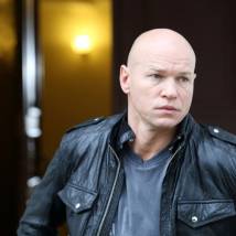 Евгений Атарик на съемках сериала "Человек без прошлого"