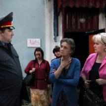 Людмила Гаврилова на съемках сериала "Сестра моя, Любовь"