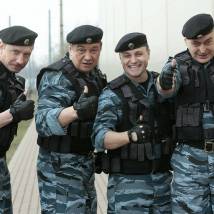 На съемках фильма "Такая работа"