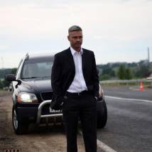 Сергей Губанов на съемках фильма "Чужая жизнь"