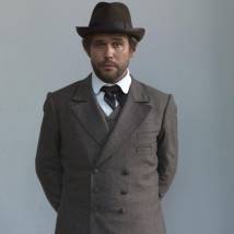 Максим Аверин на съемках сериала "Куприн"