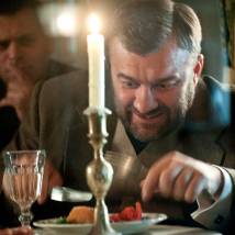 Михаил Пореченков на съемках сериала "Куприн"