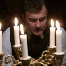 Михаил Пореченков на съемках сериала "Куприн"
