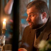 Михаил Пореченков на съемках сериала "Куприн"