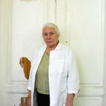 Лариса Крупина на съемках фильма "Москва никогда не спит"