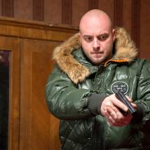 Максим Щеголев на съемках сериала "Профиль убийцы 2"