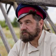 Сергей Маковецкий на съемках сериала "Тихий Дон"