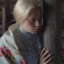 Надежда Лумпова на съемках сериала "Тихий Дон"
