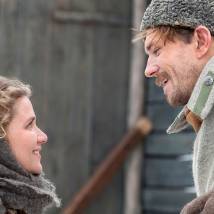 Анастасия Веденская на съемках сериала "Тихий Дон"