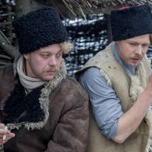 Артур Иванов и Никита Ефремов на съемках сериала "Тихий Дон"