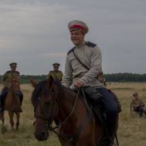 Артур Иванов на съемках сериала "Тихий Дон"