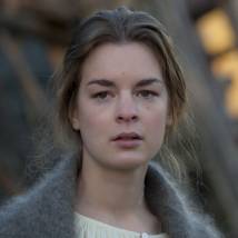 Дарья Урсуляк на съемках сериала "Тихий Дон"