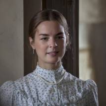 Дарья Урсуляк на съемках сериала "Тихий Дон"