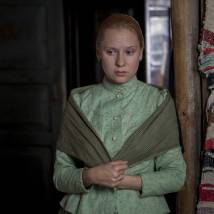 Надежда Лумпова на съемках сериала "Тихий Дон"