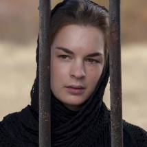 Дарья Урсуляк на съемках сериала "Тихий Дон"